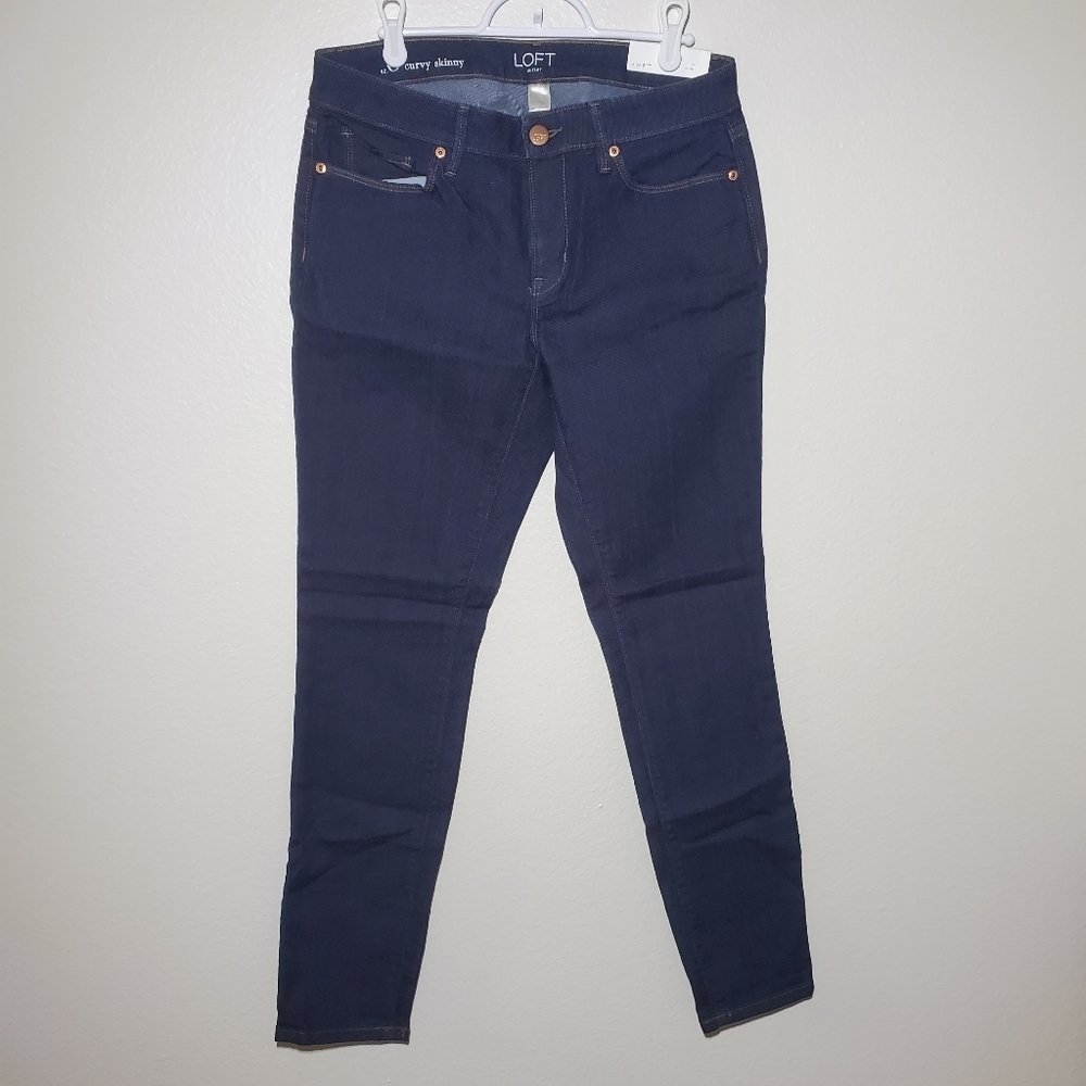 Loft jeans curvy skinny size 6